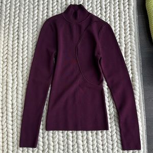 Alice and Olivia cut out long sleeve